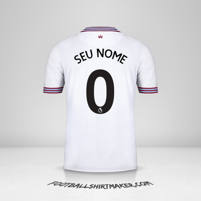 Camisa West Ham United FC 2019/20 II -  seu nome - 0
