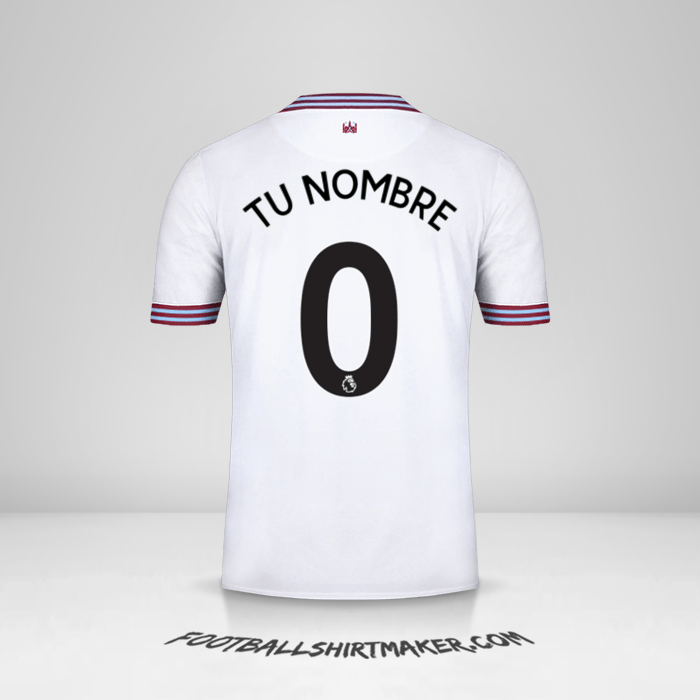 Camiseta West Ham United FC 2019/20 II -  tu nombre - 0
