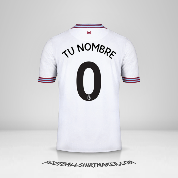 Camiseta West Ham United FC 2019/20 II -  tu nombre - 0