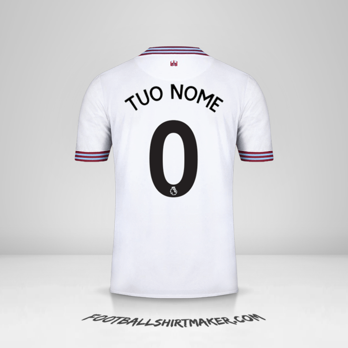 Maglia West Ham United FC 2019/20 II -  tuo nome - 0