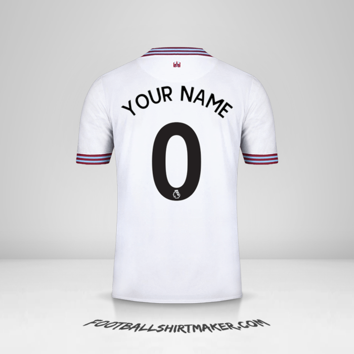 Jersey West Ham United FC 2019/20 II -  your name - 0