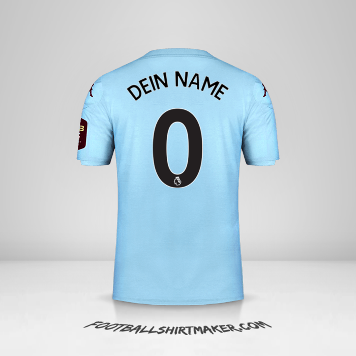 Trikot Aston Villa FC 2019/20 II -  dein name - 0