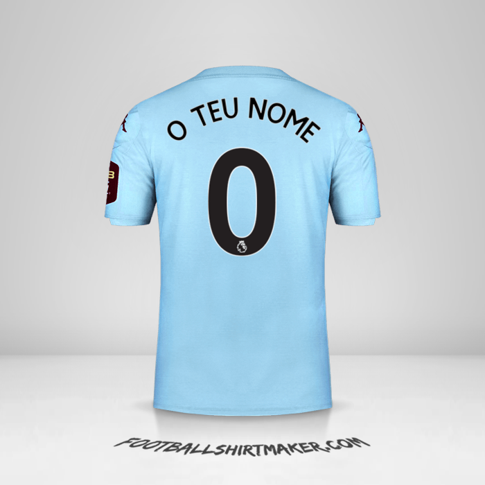 Camisola Aston Villa FC 2019/20 II -  o teu nome - 0