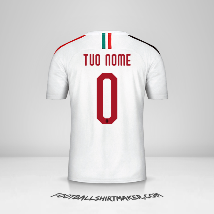 Maglia AC Milan 2019/20 II -  tuo nome - 0