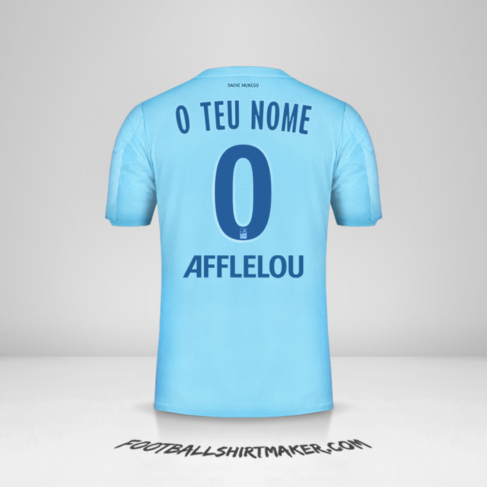 Camisola As Monaco 2019/20 III -  o teu nome - 0