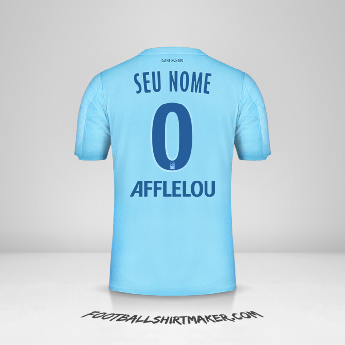 Camisa As Monaco 2019/20 III -  seu nome - 0