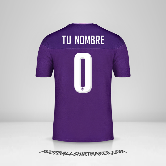 Camiseta Fiorentina 2019/20 -  tu nombre - 0