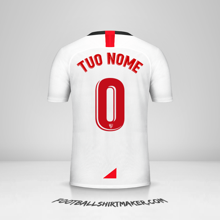 Maglia Sevilla FC 2019/2020 -  tuo nome - 0