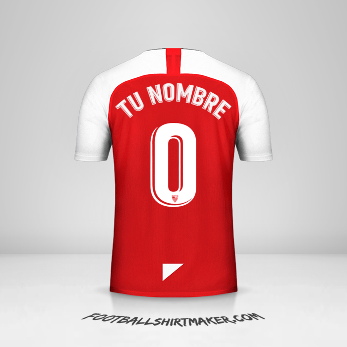 Jersey Sevilla FC 2019/2020 II -  tu nombre - 0