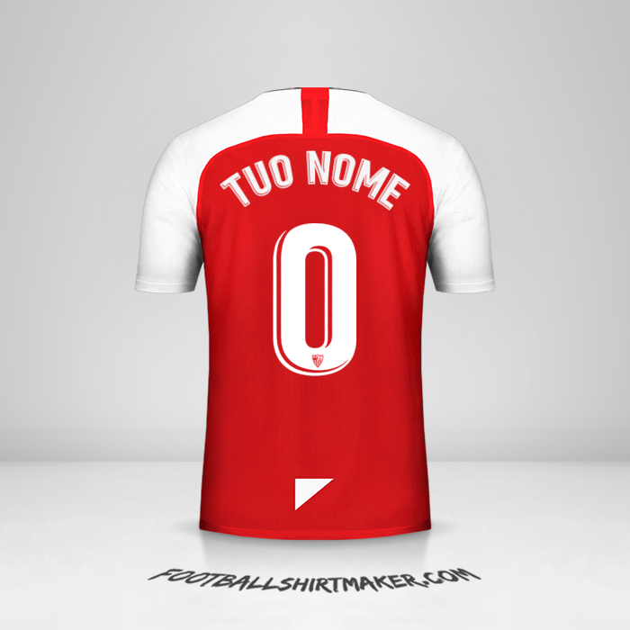 Maglia Sevilla FC 2019/2020 II -  tuo nome - 0