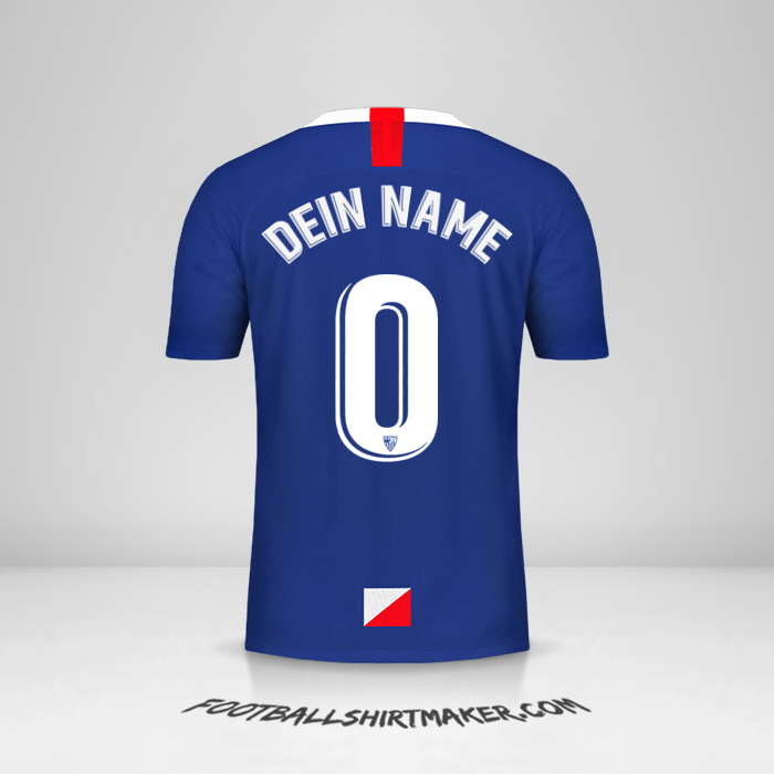 Trikot Sevilla FC 2019/2020 III -  dein name - 0
