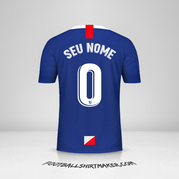 Camisa Sevilla FC 2019/2020 III -  seu nome - 0