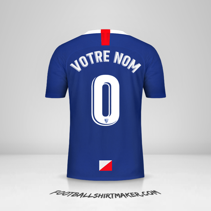 Maillot Sevilla FC 2019/2020 III -  votre nom - 0
