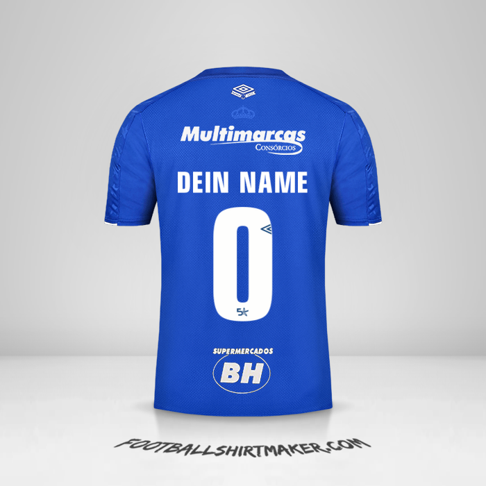 Trikot Cruzeiro 2019/20 -  dein name - 0