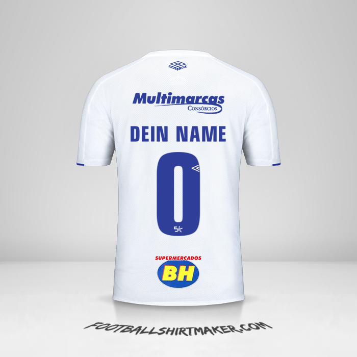 Trikot Cruzeiro 2019/20 II -  dein name - 0