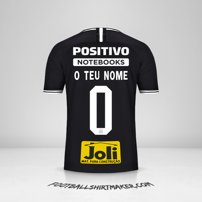 Camisola Corinthians 2019/20 II -  o teu nome - 0