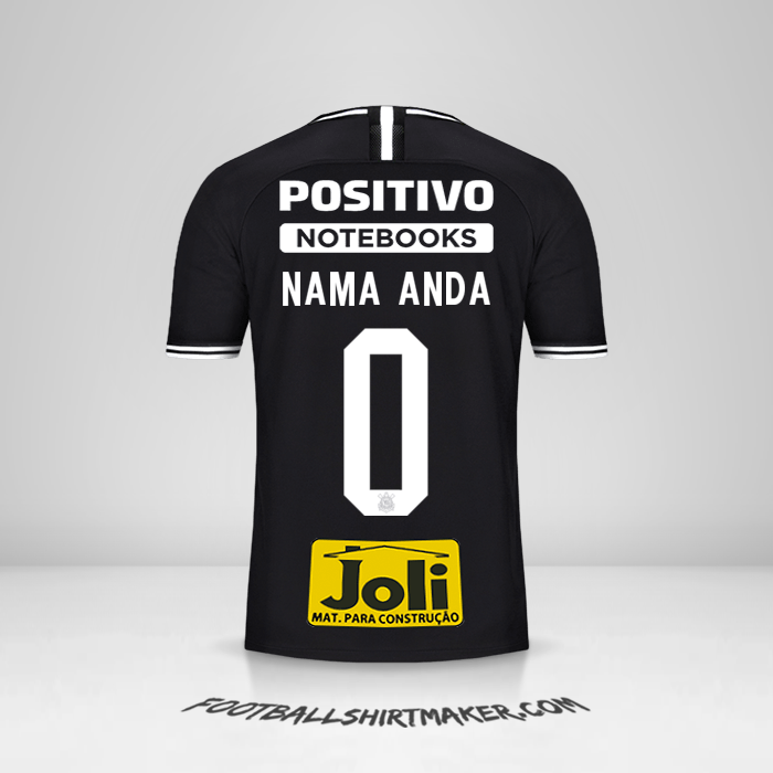 Jersey Corinthians 2019/20 II -  nama anda - 0
