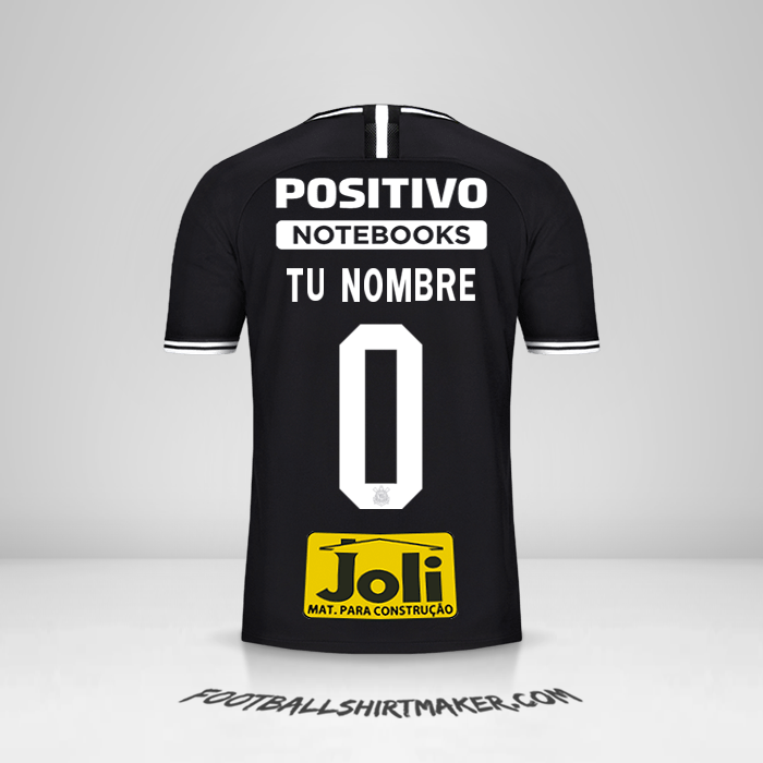 Camiseta Corinthians 2019/20 II -  tu nombre - 0