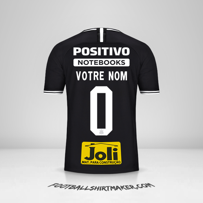 Maillot Corinthians 2019/20 II -  votre nom - 0