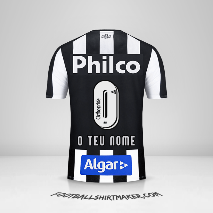 Camisola Santos FC 2019 II -  o teu nome - 0