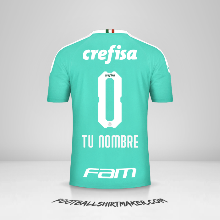 Camiseta Palmeiras 2019 III -  tu nombre - 0