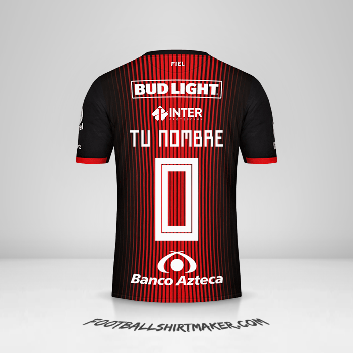 Jersey Atlas 2019/20 -  tu nombre - 0