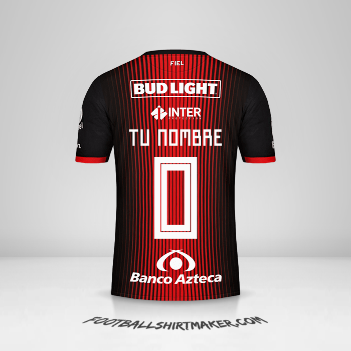Camiseta Atlas 2019/20 -  tu nombre - 0