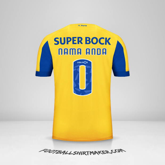 Jersey FC Porto 2019/20 II -  nama anda - 0