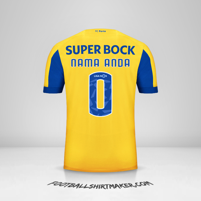 Jersey FC Porto 2019/20 II -  nama anda - 0