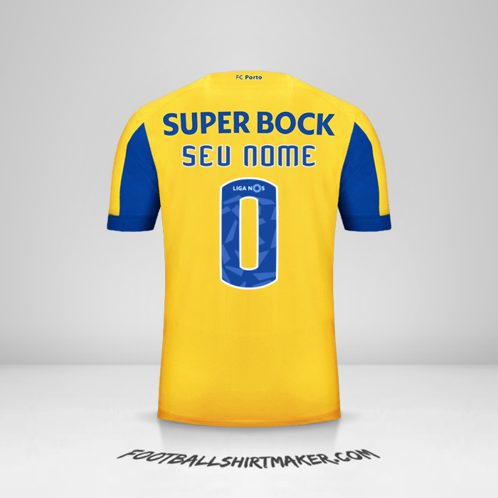 Camisa FC Porto 2019/20 II -  seu nome - 0