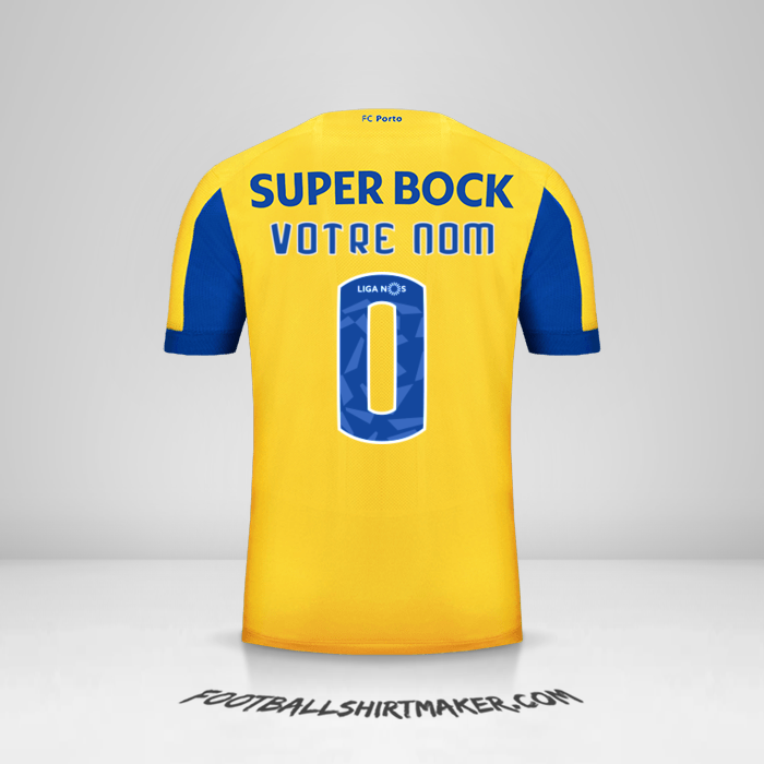 Maillot FC Porto 2019/20 II -  votre nom - 0