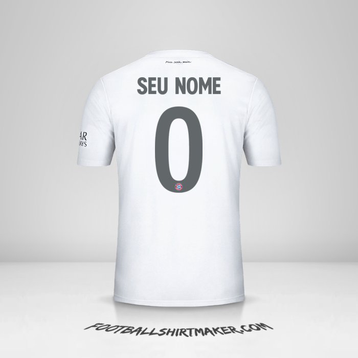 Camisa FC Bayern Munchen 2019/20 Cup II -  seu nome - 0