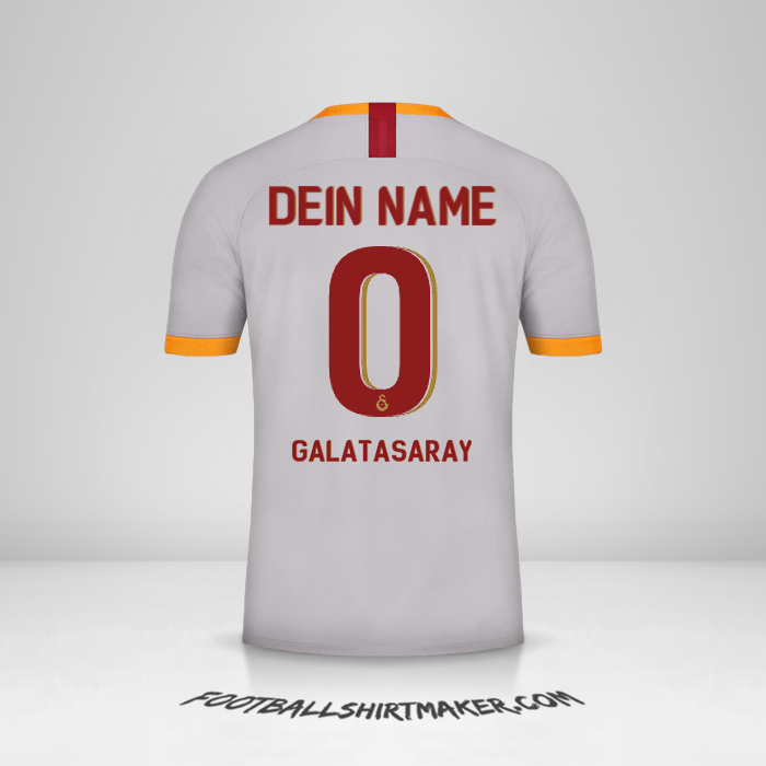 Trikot Galatasaray SK 2019/20 Cup III -  dein name - 0