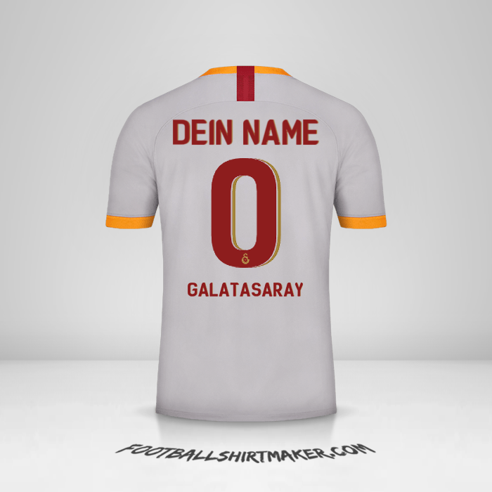Trikot Galatasaray SK Cup 2019/20 III -  dein name - 0