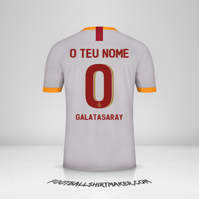 Camisola Galatasaray SK 2019/20 Cup III -  o teu nome - 0