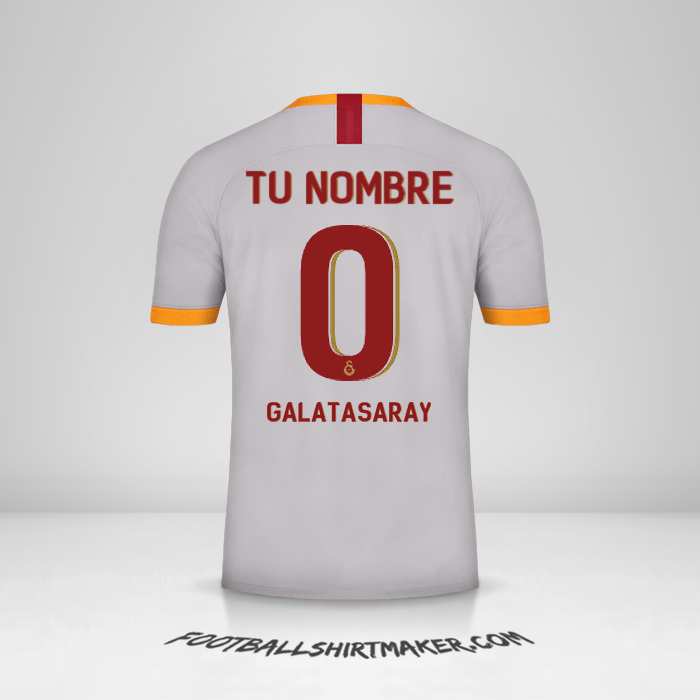 Jersey Galatasaray SK 2019/20 Cup III -  tu nombre - 0