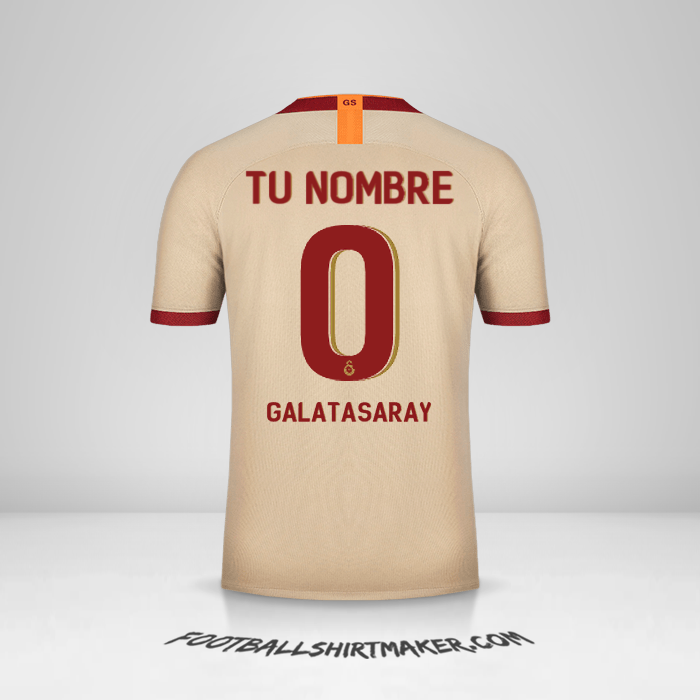 Camiseta Galatasaray SK 2019/20 Cup II -  tu nombre - 0