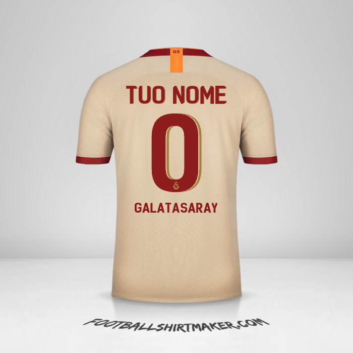 Maglia Galatasaray SK 2019/20 Cup II -  tuo nome - 0