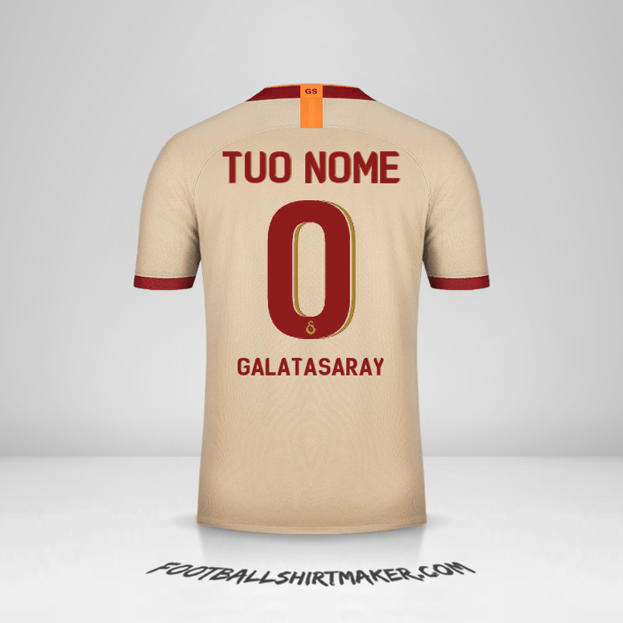 Maglia Galatasaray SK Cup 2019/20 II -  tuo nome - 0