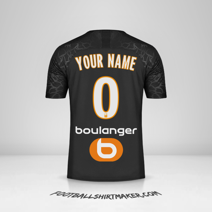 Jersey Olympique de Marseille 2019/20 III -  your name - 0