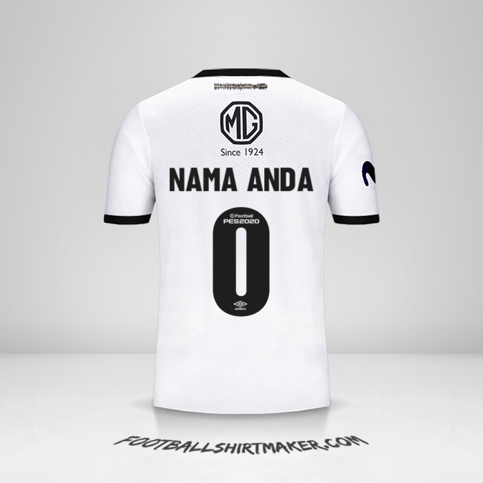 Jersey Colo Colo 2019/20 -  nama anda - 0