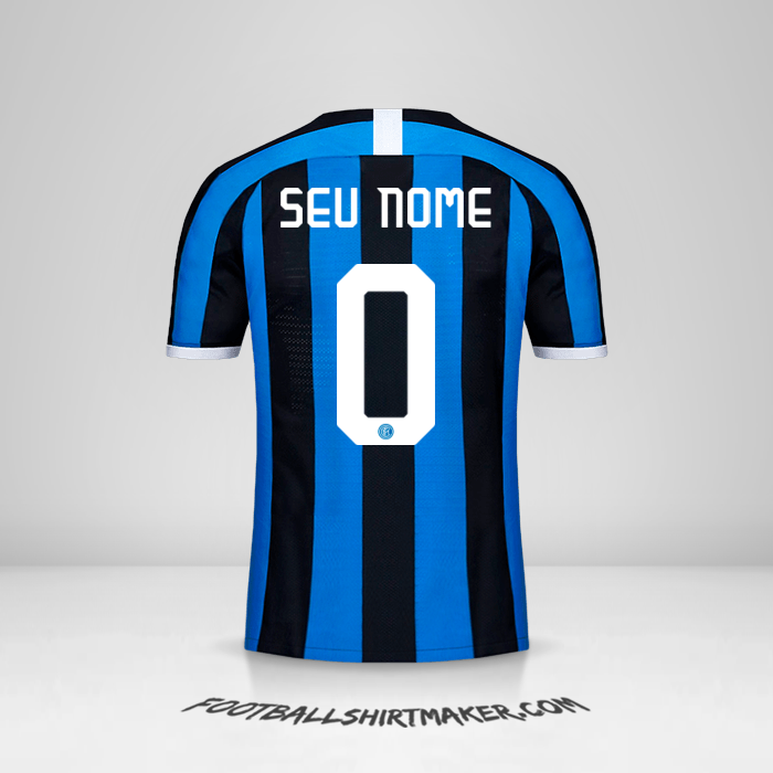 Camisa Inter Cup 2019/20 -  seu nome - 0