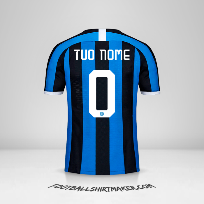 Maglia Inter 2019/20 Cup -  tuo nome - 0