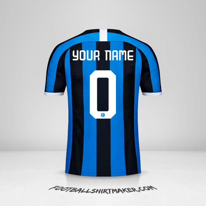 Jersey Inter Cup 2019/20 -  your name - 0