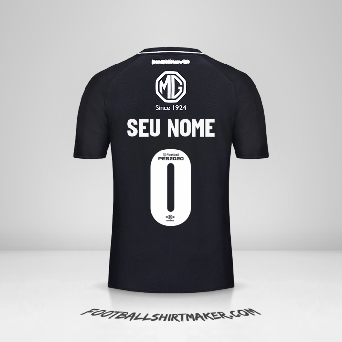 Camisa Colo Colo 2019/20 II -  seu nome - 0