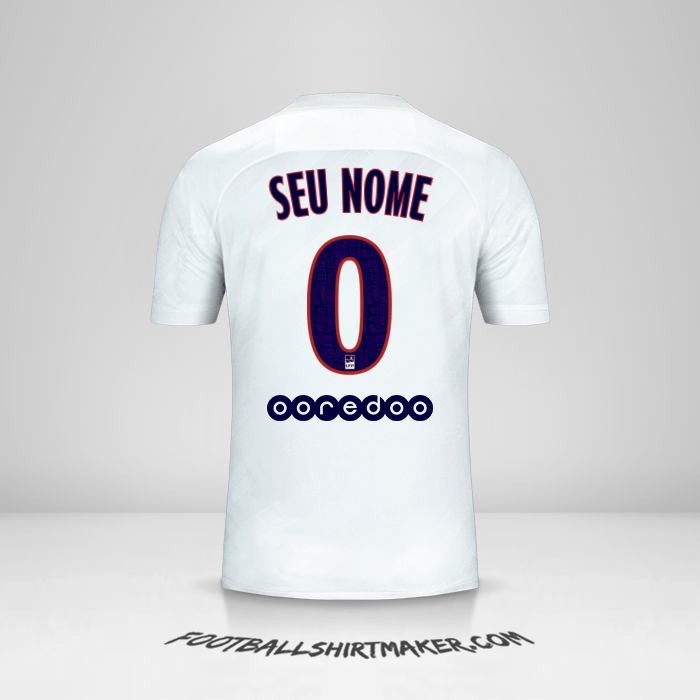 Camisa Paris Saint Germain 2019/20 III -  seu nome - 0