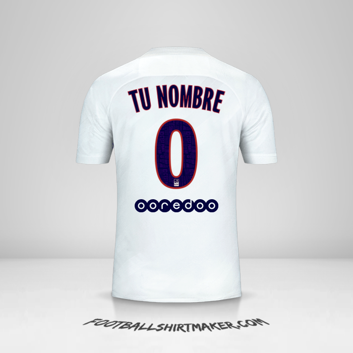 Jersey Paris Saint Germain 2019/20 III -  tu nombre - 0