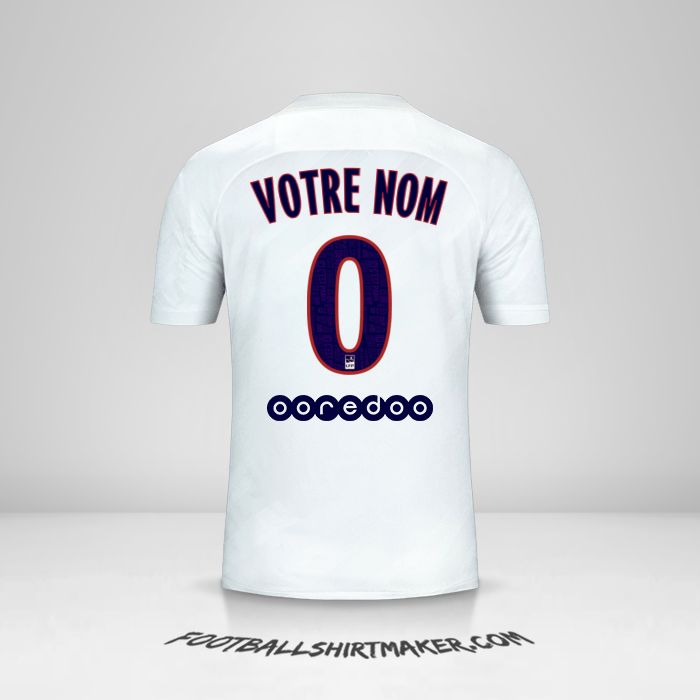 Maillot Paris Saint Germain 2019/20 III -  votre nom - 0