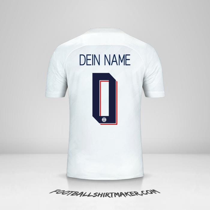 Trikot Paris Saint Germain 2019/20 Cup III -  dein name - 0