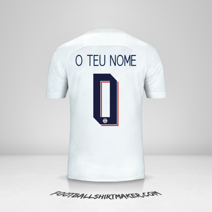 Camisola Paris Saint Germain Cup 2019/20 III -  o teu nome - 0